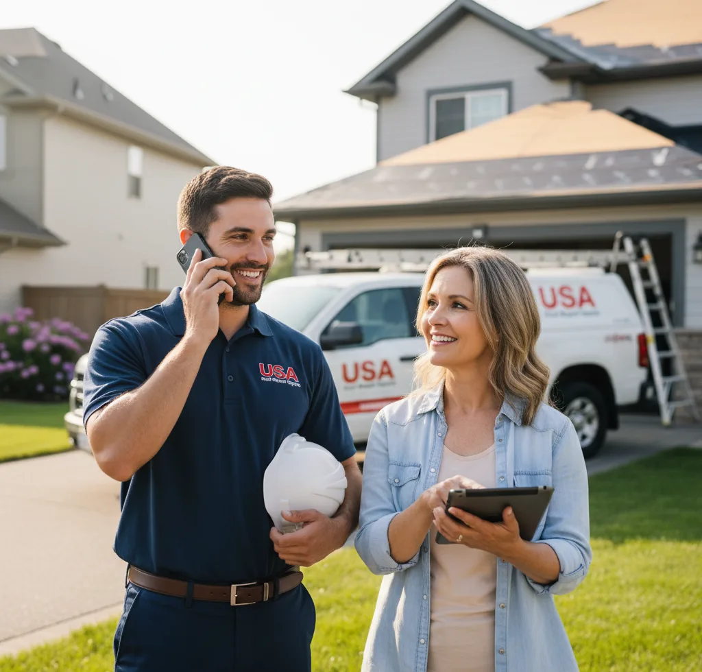 USA Roof Repair Experts customer support in Osteen